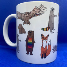 Load image into Gallery viewer, Woodland Creatures Pride Mug