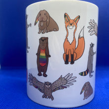Load image into Gallery viewer, Woodland Creatures Pride Mug