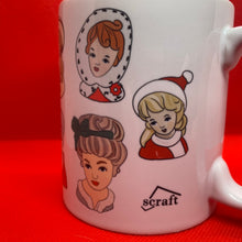 Load image into Gallery viewer, Head Vase Christmas Mug