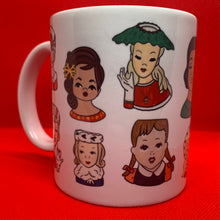 Load image into Gallery viewer, Head Vase Christmas Mug
