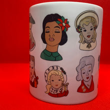 Load image into Gallery viewer, Head Vase Christmas Mug