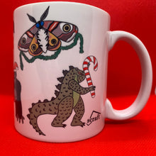 Load image into Gallery viewer, Kaiju Christmas Mug