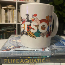 Load image into Gallery viewer, Wes Anderson Silhouette Mug