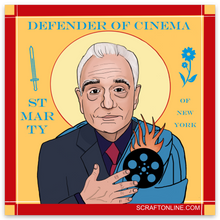 Load image into Gallery viewer, Martin Scorsese Icon Sticker