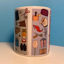 Load image into Gallery viewer, Films of Wes Anderson Mug