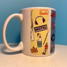 Load image into Gallery viewer, Films of Wes Anderson Mug