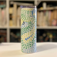 Load image into Gallery viewer, Patterned Stainless Steel Tumbler, 20 oz
