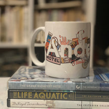 Load image into Gallery viewer, Wes Anderson Silhouette Mug
