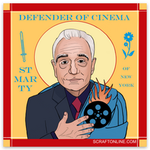 Load image into Gallery viewer, Martin Scorsese Icon Sticker
