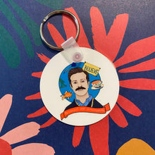 Load image into Gallery viewer, Ted Lasso Keychain

