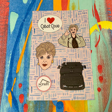 Load image into Gallery viewer, Murder, She Wrote Sticker Sheet
