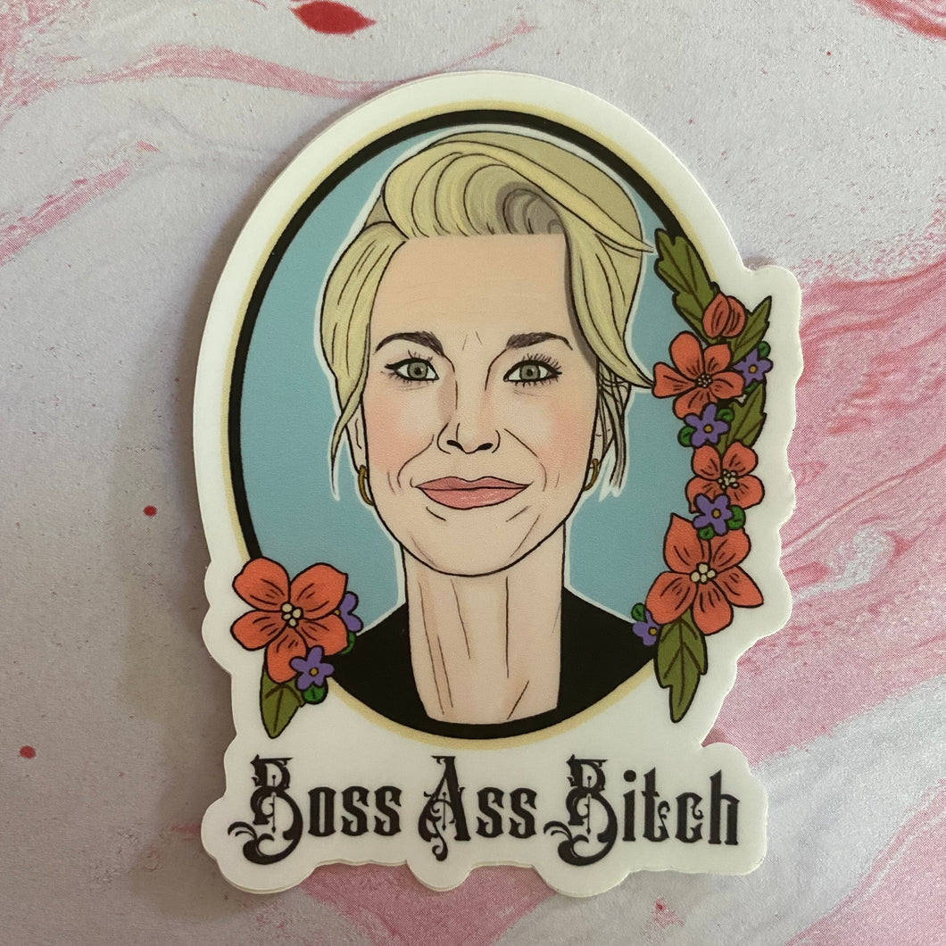 Boss Ass Bitch Sticker (Ted Lasso)